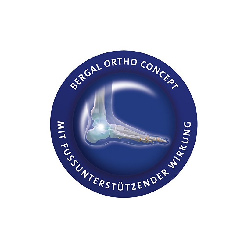 Bergal Ortho Comfort Leather Orthopaedic Insoles (43)