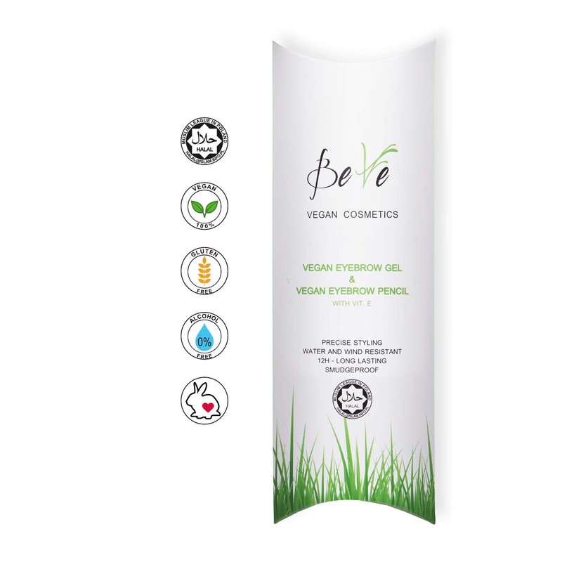 BeVe - Vegan Eyebrow Gel and Eyebrow Pencil