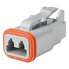 HELLA 8JA 201 022-801 Plug Housing - 2-pin connector -