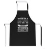 Manly Apron For A Manly Man Funny Cooking BBQ Apron