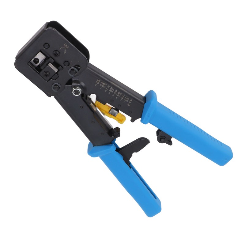 Ethernet Crimping Tool Kit RJ45 RJ12 RJ11 Connector Handheld Crimper