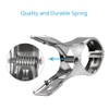 Vicloon 6 Pcs Stainless Steel Beach Towel Clips, Wind Resistant,