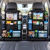 Car Backseat Organizer for Seat-Back Storage – Foldable Cloth Organizer