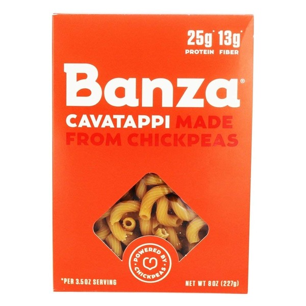 Banza, Pasta Cavatappi Chickpea, 8 Ounce