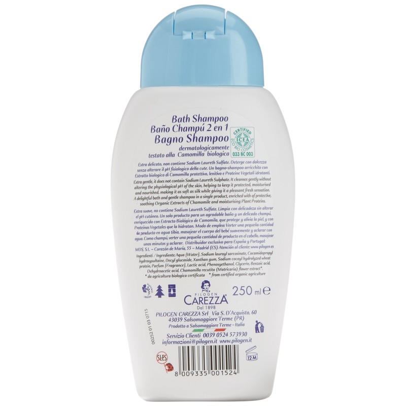 Bath Gel Shampoo Bio Camo Mila