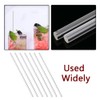 12 Pcs Clear Plastic Sticks Acrylic Dowel Rods Round Rod