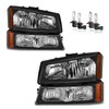 Vizotae Headlights for 2003-2007 Chevy Silverado 1500 2500 3500 1500HD