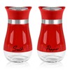 Accmor Salt and Pepper Shakers Set, 4 oz Stainless Steel