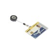 Durable Name Badge with Badge Reel Landscape (Pack of 10)