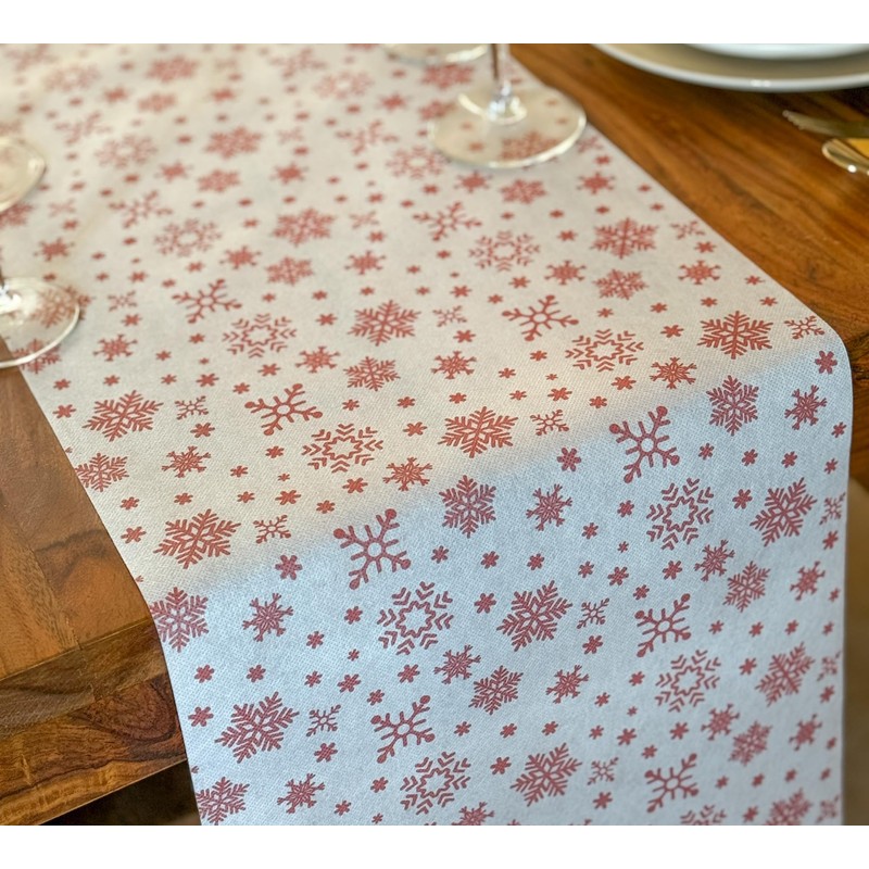 NATUARTE, Christmas Table Runner, Non Woven Fabric Roll of 25