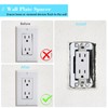 Umshlem 10pcs Wall Plate Spacer Outlet Spacer Metal Flush Fit