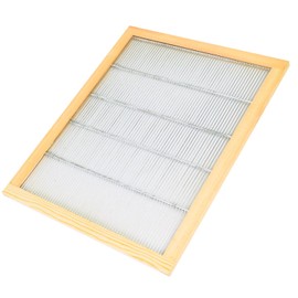 HIVESWEET Queen Excluder Beekeeping 10 Frame Wooden Bound Metal Queen Excluder Separating Queen Bees from Honey (1 Pack)