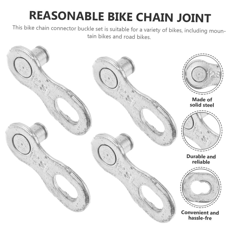 ULTECHNOVO 2pairs Chain Connector for Mountain Bike Speed Quick Release