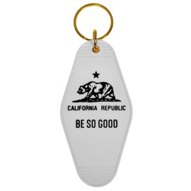 BLUEVOGUE (USA Design) Reproduction Vintage Hotel/Motel Key Chain, American, Miscellaneous Goods, Double-Sided, Hot Stamped