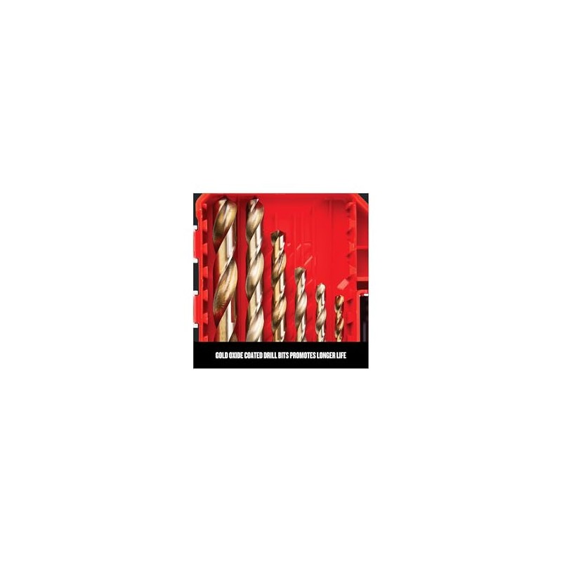 CRAFTSMAN - Juego de brocas de óxido dorado de 14