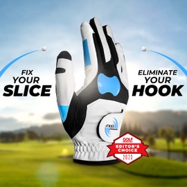 ME AND MY GOLF True Grip Training Golf Glove - Perfect Grip Every Swing (Large-Extra Large, Right Hand (for Left-Handed Golfers))