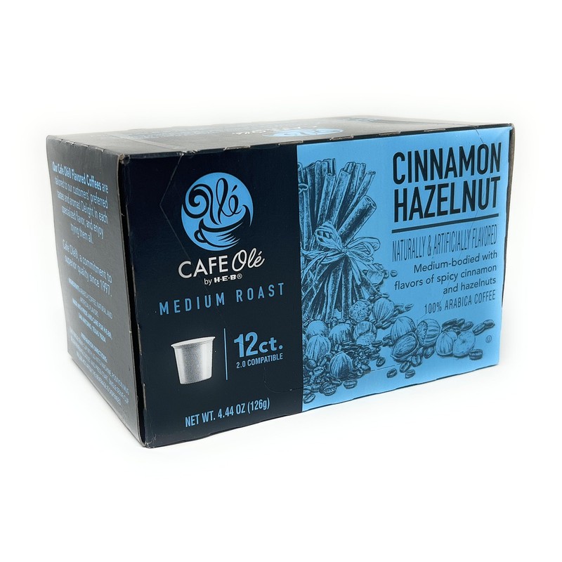 Cafe Ole Cinnamon Hazelnut Medium Roast K-Cups 12 count -