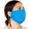 Headmost Comfymask 3 Layer Large Fabric Facemask: Water Repellent, Washable,
