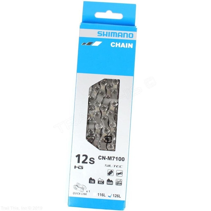 Shimano ICNM7100138Q Chain (12-speed) CN-M7100 138L 12s Quick Link Included