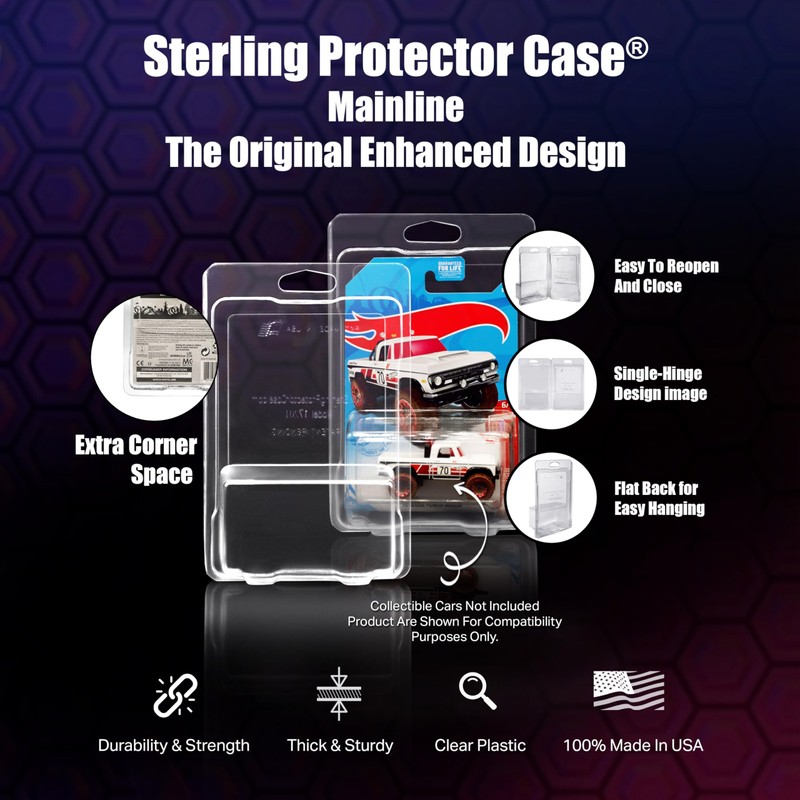 Sterling Protector Case Model 17201 Mainline 48 Pack for Hot
