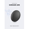 OSAGAMA Fashion Sunglasses Small Rectangular Rimless Glasses for Men and
