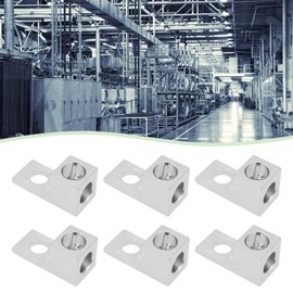 ECSiNG 10pcs TA-2 Aluminum Alloy Mechanical Lugs #2-14 Aluminium Alloy Terminal Blocks for 14-2AWG Industrial Construction Electrical Equipment Wiring