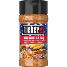 Weber Red, White & BBQ Seasoning, 3.8 Ounce Shaker