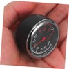 Gatuida Car Supplies Car Dashboard Decorations Car Thermometer Luminous Clock