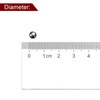 sourcing map 250pcs Precision Balls 4mm Diameter Carbon Steel Ball