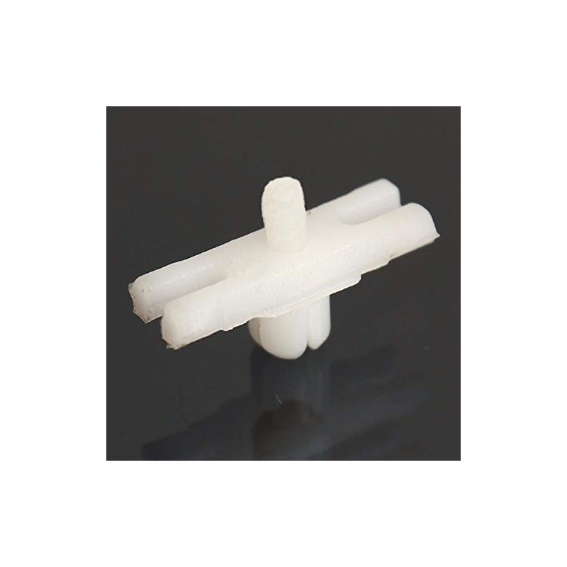 C-FUNN 10Psc Side Door Trim Moulding Strip Plastic Clips For