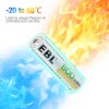 EBL Lot AAA Batteries Rechargeable 800mAh NI-MH 1.2V+ LCD Battery