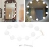 10 Bulbs Vanity LED Makeup Mirror Lights Dimmable Bulb Adjustable