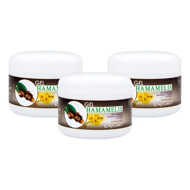 Lovy Care - 3x2 Gel Hamamelis Y Castaño De Indias
