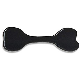 Pro-Tuff Decals 1" Die-Cut Black Bone Award Decals (96 Decals) Dogs Dawgs Bulldogs 20 mil Cut-to-Shape