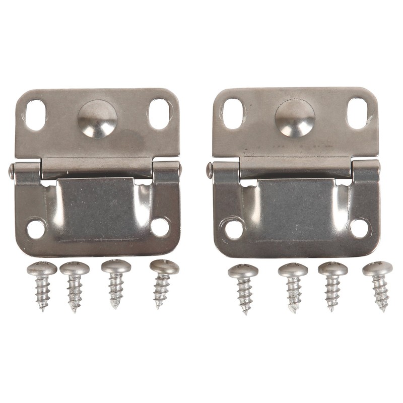 Coleman Replacement Cooler Hinges (2-Pack) Stainless Steel 2 Steel Hinges