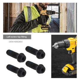 The Lord of the Tools 5pcs Left Hand Thread Chuck Screw Drill Compatible with DeWalt DCD200 DCD771 DCD776 DCD778 DCD780 DCD785 DCD790 DCD795 Power Tool Replacement Parts Accessories