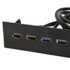 USB Front Panel 2 USB2.0 2 USB3.0 High Speed Transmission