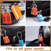 MYH Combination Padlocks – Small Suitcase Locks for Travel, Gym