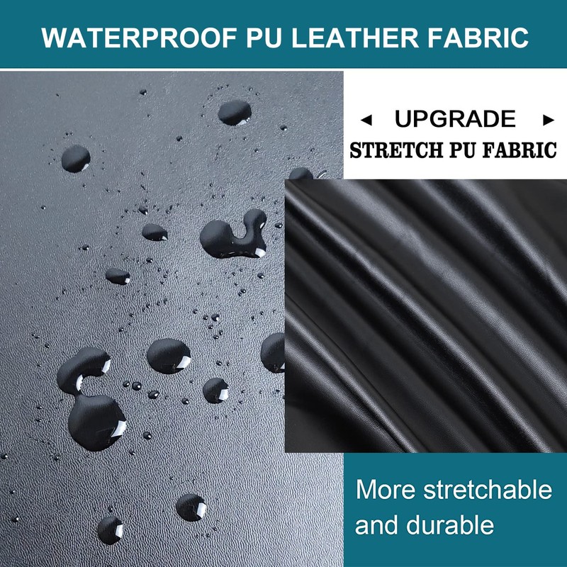Stool Covers Round, Stretch PU Round Bar Stool Covers Waterproof