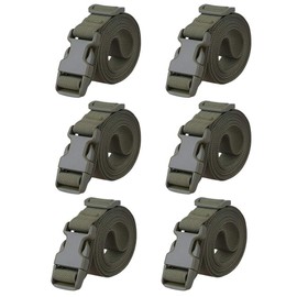 MAGARROW 1" Strap Buckle Packing Backpack Straps Adjustable 1-Inch Belt (Army Green, 78)