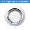Honmein 2 Pcs Sink Strainer for Most Kitchen Sink Drain