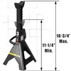 BIG RED AT43202BR-1 Torin Steel Jack Stands: 3 Ton (6,000