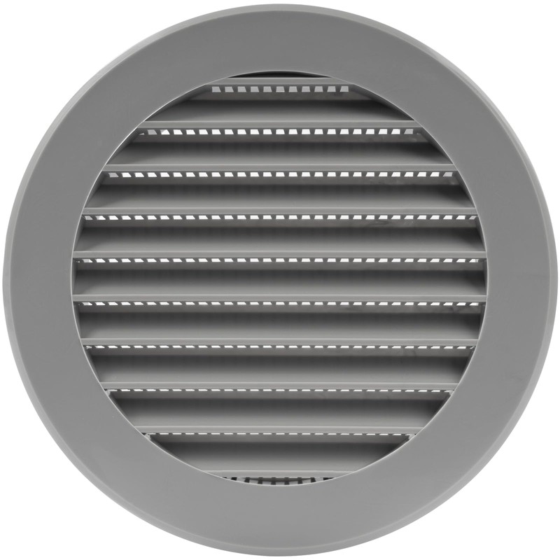 Vent Systems 4'' Inch Gray Pack of 5 Soffit Vent
