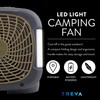 O2COOL Treva 10 Inch Portable Fan with LED Lights -