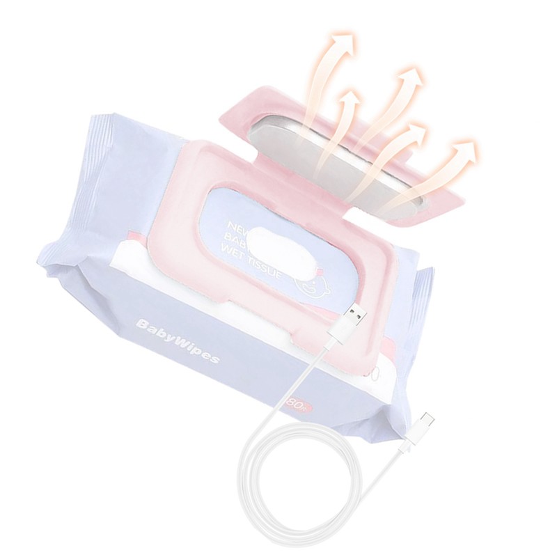 Baby Wipe Warmer Portable Baby Wet Wipes Warmer Heater USB