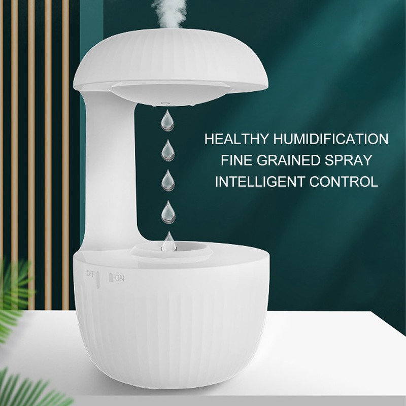 Cool Mist Humidifier 500ml Type C Anti Gravity Water Drop