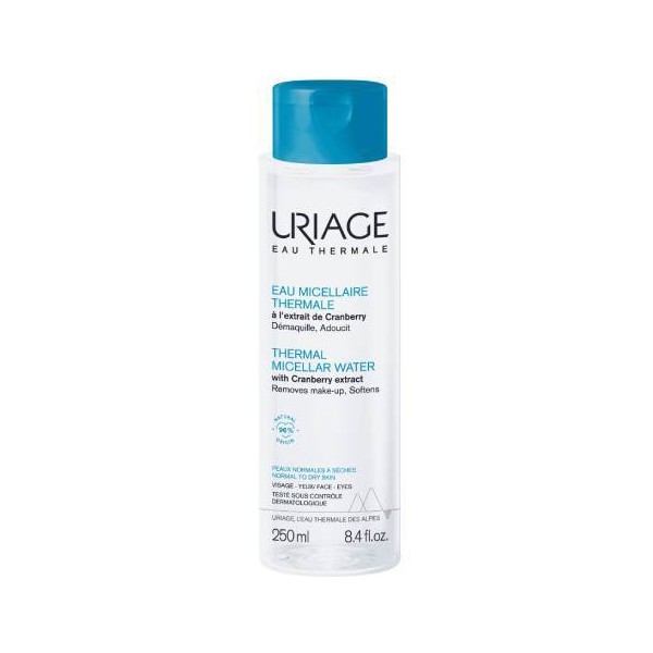 Uriage Thermal Micellar Water for Normal to Dry Skin, 250ml