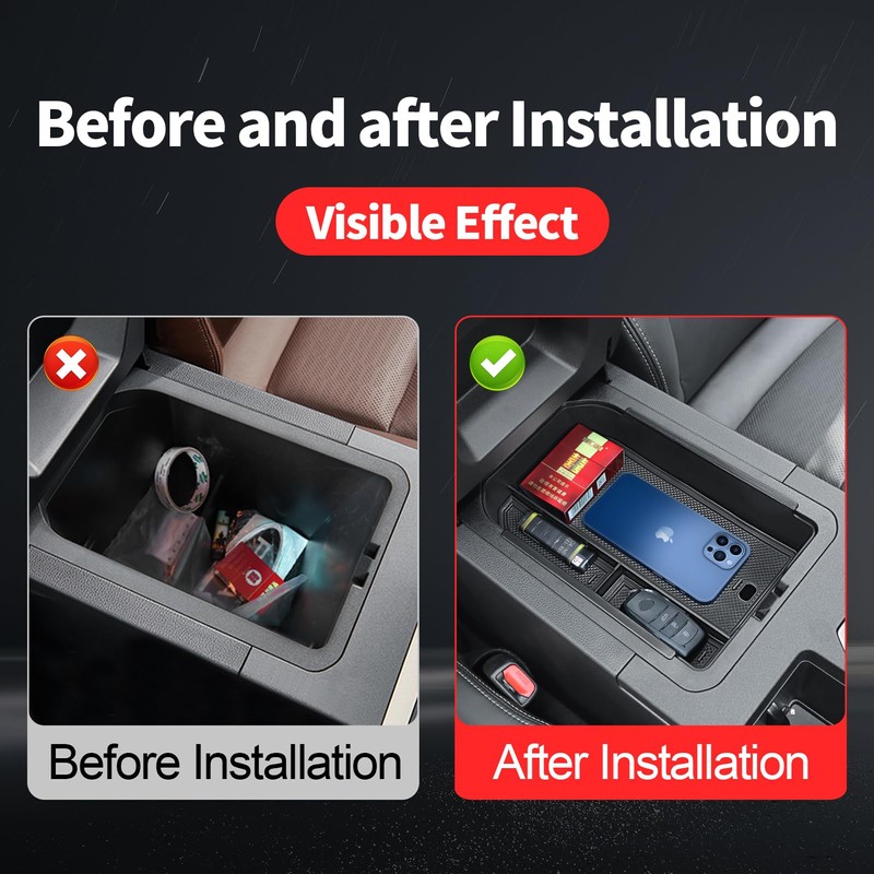 Armrest Box Partition Storage Box Bracket for 2024-Present Toyota Land