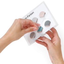 Modulor Kaltlaminiertaschen selbstklebend, Laminierfolien aus PET zum Versiegeln und Schützen von Fotos, Speisekarten etc. ohne Laminiergerät, 20er-Set, je 117 mm x 160 mm für A6, transparent