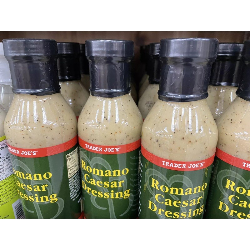 Trader Joes 2 PACK Trader Joe’s Romano Ceasar Dressing 12